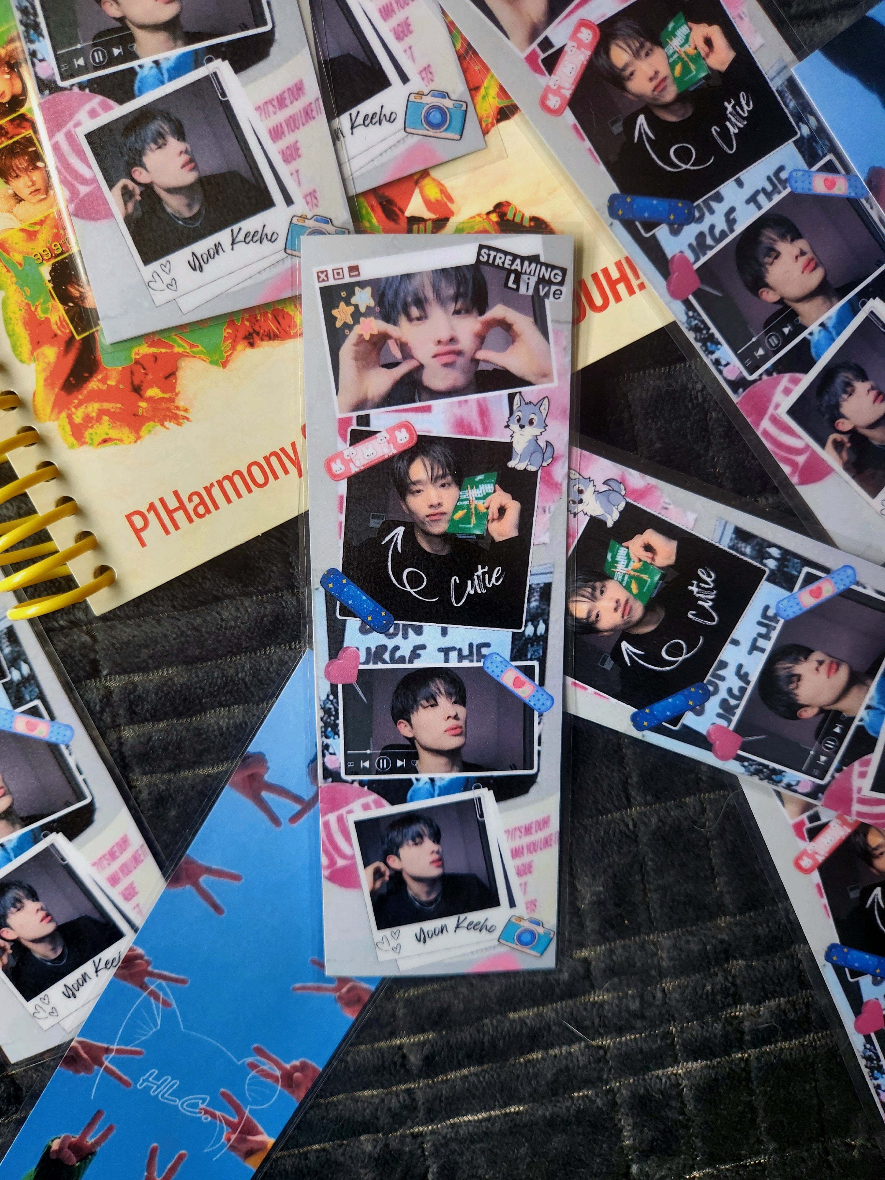 P1Harmony bookmarks – HappyLilyCo.